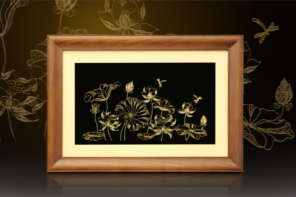 Tranh mạ vàng hoặc Thực phẩm bổ dưỡng