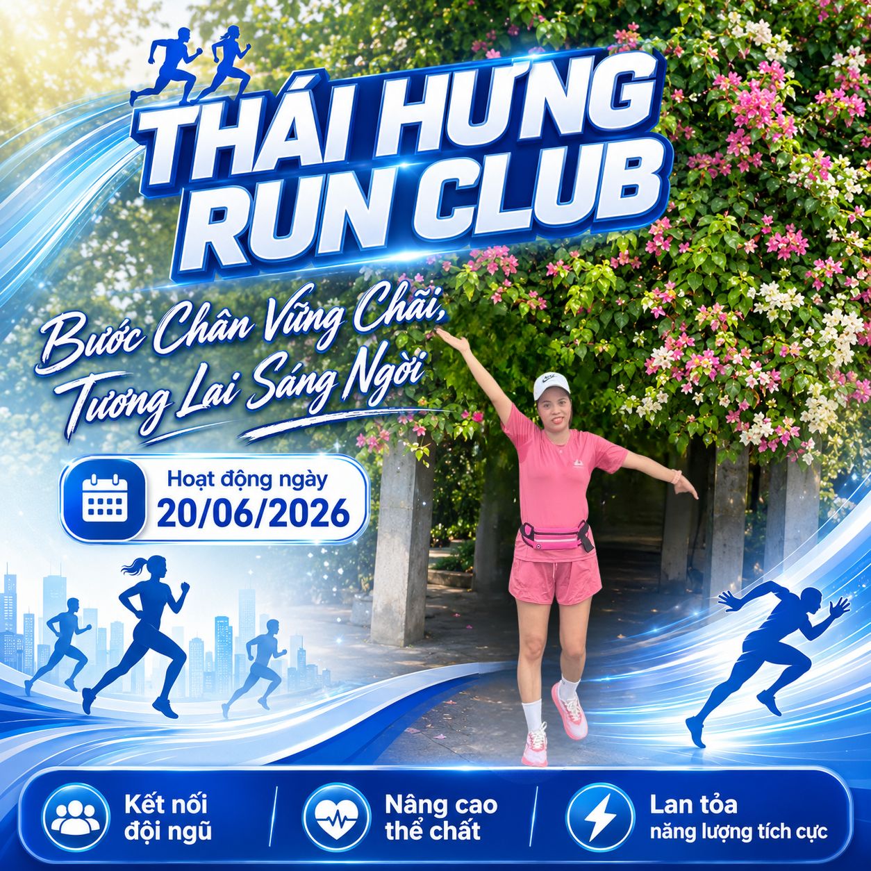 Hình ảnh dưới giàn hoa rực rỡ
