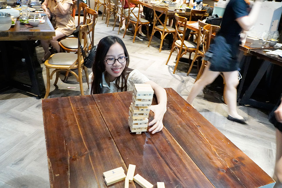 Rút gỗ thử thách: Bàn số 3 Thái Hưng giành chiến thắng